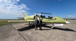 Aero předvedlo ve vzduchu letoun L-39NG určený pro LOM PRAHA, letoun bude sloužit pro výcvik budoucích českých pilotů F-35