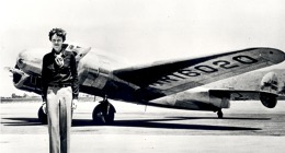 Amelia Earhart a její Lockheed Electra 10e, foto: Lockeed