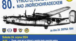 Pozvánka na pietní akci - 80. výročí letecké bitvy nad Jindřichohradeckem