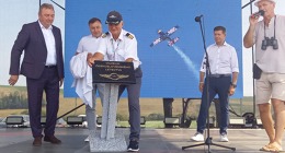 Oficiální zahájení Air Race 2024 - ředitelem a organizázorem celé akce byl cpt Miroslav Toma