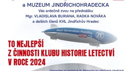 Klub Historie Letectví Jindřichův Hradec vás zve na přednášku