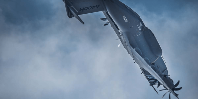 Airbus A400M. Le Bourget 2017. Zdroj: Siae f_67527aa8834df45c08661c1be0bcaec9559681bda82bb_1200_675-min.png